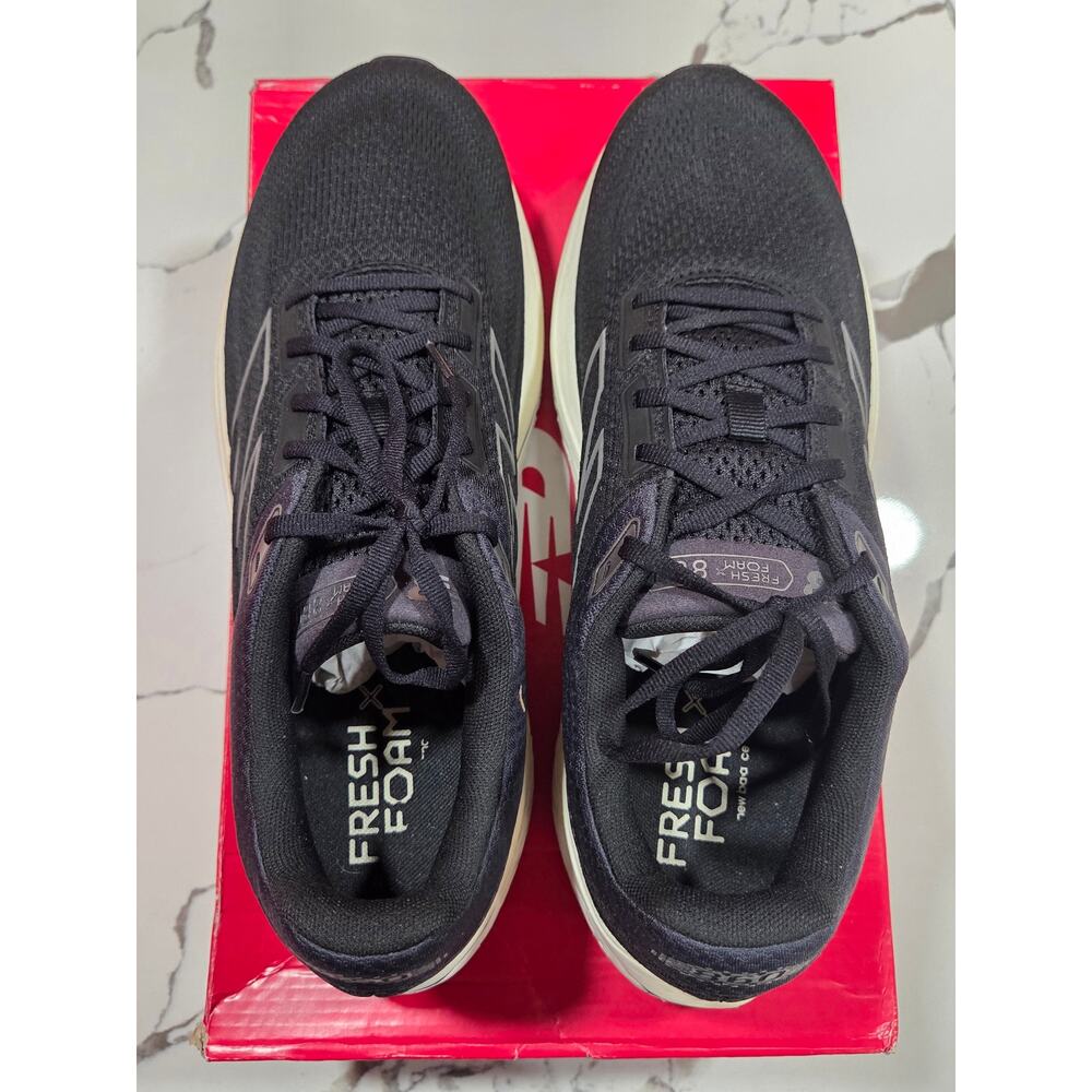 New Balance Fresh Foam X 860 Black White v14 Size 12 Men's M860K14 - Picture 6 of 7